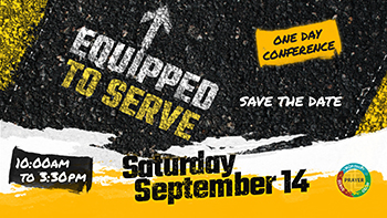 Equipped to Serve - Saturday, September 14 