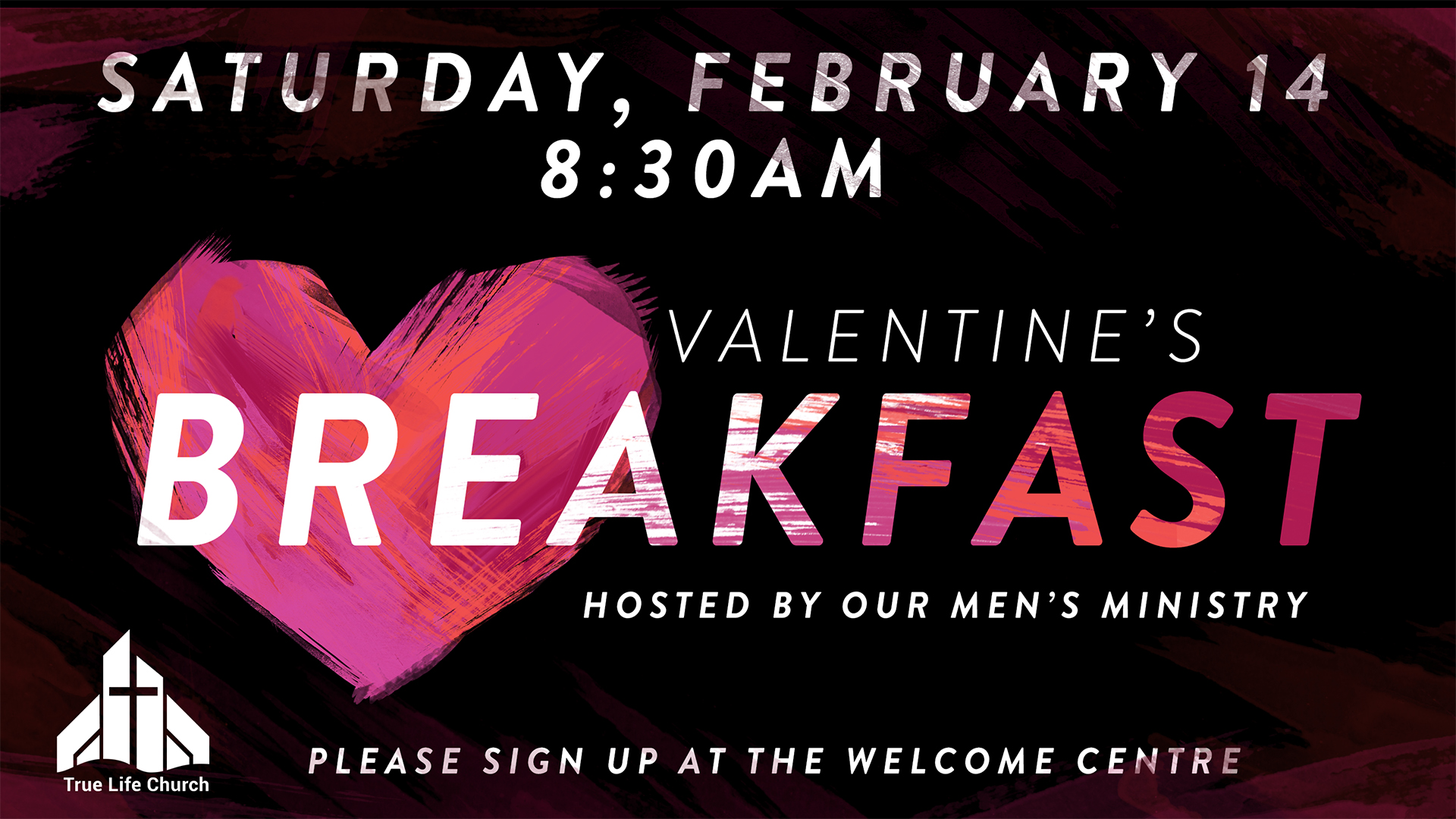 Valentine's Breakfast hosted by Men's Ministry